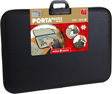 , Puzzle Mates, Portapuzzle Deluxe - Standard 1,000 Piece Jigsaw Storage Board C