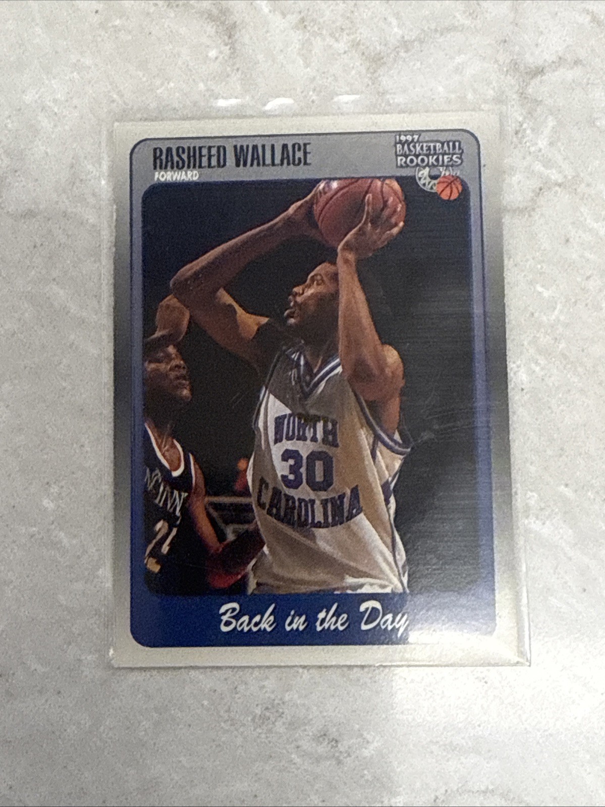 1997 Score Board Rookies - Back in the Day Rasheed Wallace #89