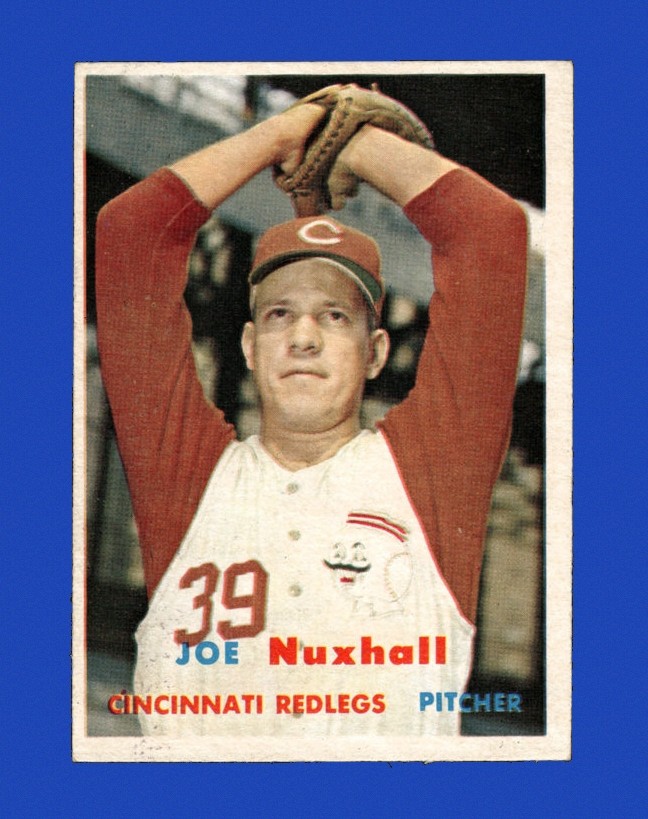 1957 Topps Set-Break #103 Joe Nuxhall EX-EXMINT *GMCARDS*