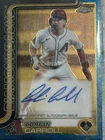 Topps 2025 Gilded Collection Chrome Gold Auto Corbin Carroll CGA-CC /50 #17/50