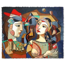 Oleg Zhivetin- Silkscreen "Dream V"