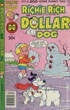 Richie Rich and Dollar the Dog #17 VG 1981 Stock Image Low Grade