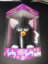 Tiger Black Black Furby 1998 70-800 New Sealed