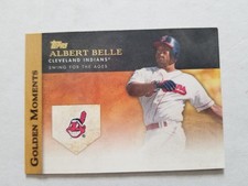 2012 Topps Golden Moments Albert Belle Card #GM-21 Cleveland Indians