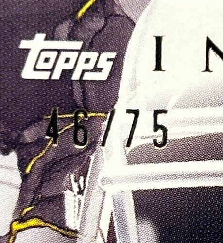 2024 Topps Inception - Jayden Daniels Source Materials Patch RC #46/75 SM-JD - Picture 3 of 4