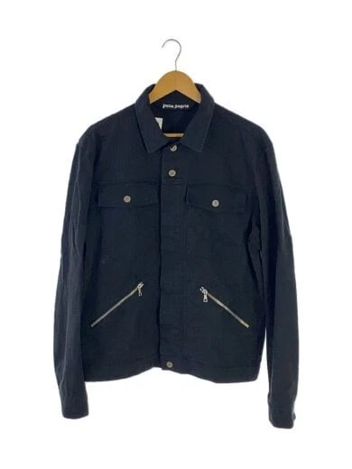 Palm Angels Giacca 50 Cotone BLK PMEA132F20FAB003