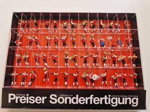 Preiser Set Figuras 1:87 Plástico Pintado Edición Limitada 0323 | Condition: Gebraucht