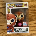 Funko Pop! TELEVISION MASTERS OF UNIVERSE BEAST MAN 569 FLOCKED 2017 FALL NYCC