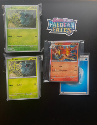 170 Card SVE Paldean Fates Complete Reverse Holo - Holo - NH Pokemon Set C/UC/R