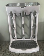 OXO Tot Space-Saving Baby Bottle Drying Rack Organizer for Countertop