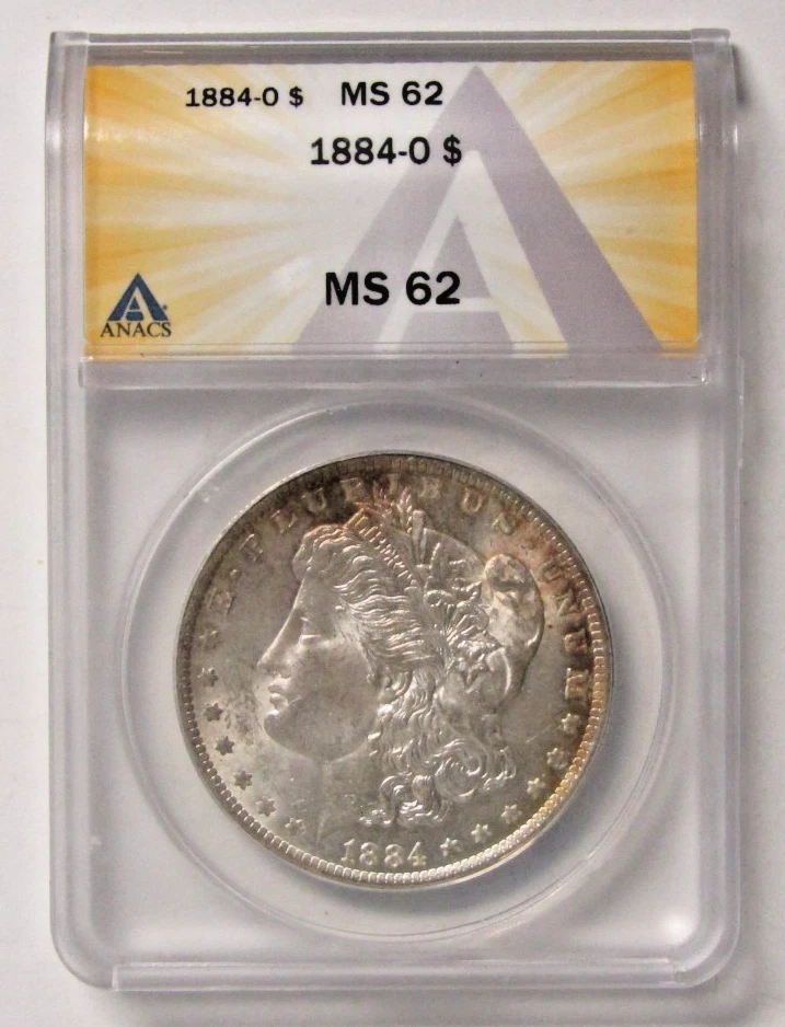 MS 62 Graded 1884 Year Morgan US Dollars (1878-1921) for sale | eBay