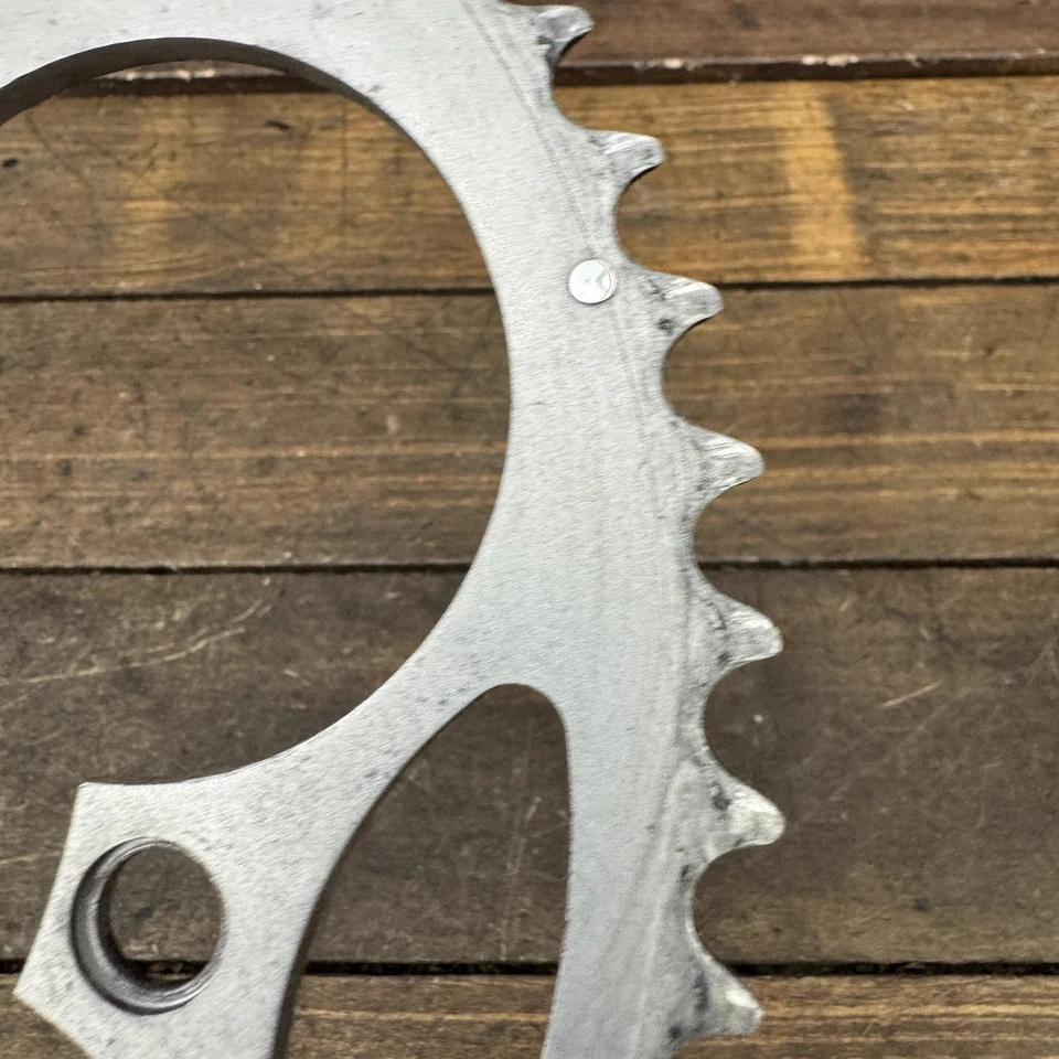 Vintage Shimano SG B-53 Chainring 53T 130 BCD 5-Bolt Road Bike Silver 90s 00s - Image 4 of 4