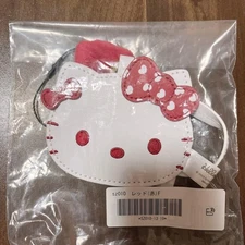 Sanrio Hello Kitty Christmas Face Mirror Strap 3.5in Unused Cute Gift