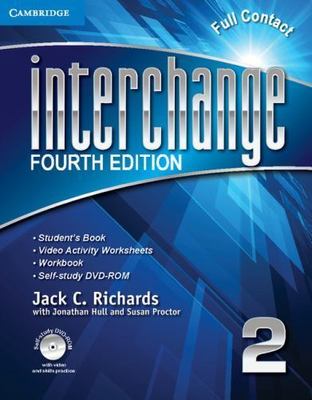 Interchange Level 2 Full Contact with Self-Study DVD-ROM by Richards, Jack C.