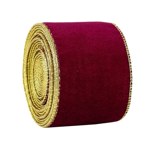 Christmas Irish Velvet 1 Roll Ribbons Gift Boxes Children Adult DIY - Picture 11 of 12