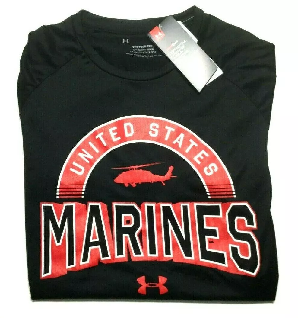 Usmc under armour shop shirt