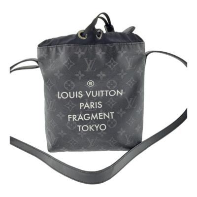 Louis Vuitton Monogram Eclipse Fragment Nano Shoulder Bag FO Louis Vuitton Monogram Eclipse Fragment Nano Shoulder Bag FO
