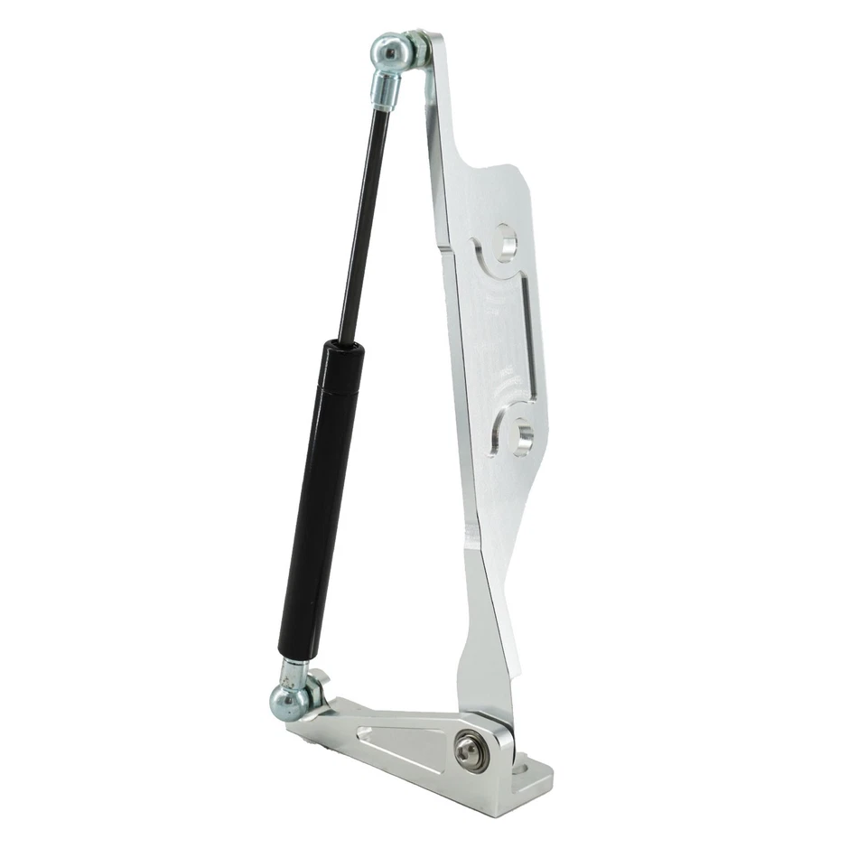 Billet Aluminum Gas Hood Hinge Latch Support For Honda Civic CRX 88-91 EF - Image 3 of 4