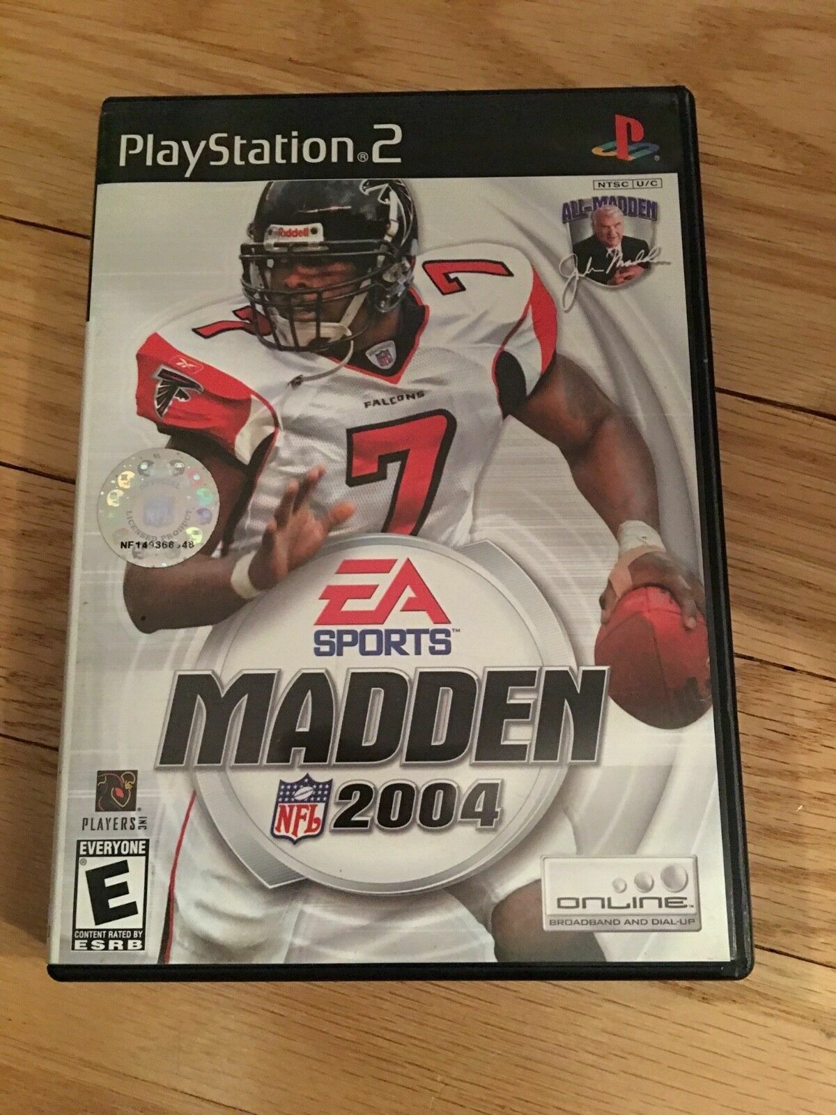 EA SPORTS MADDEN NFL 2004 - PS2 - COMPLETE W/MANUAL - FREE S/H - (BB)