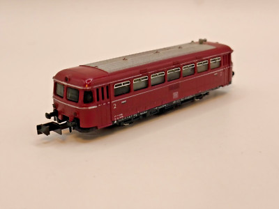Spur N - Dieseltriebwagen (Schienenbus) VT 98, 2. Klasse, Achsfolge Bo, rot