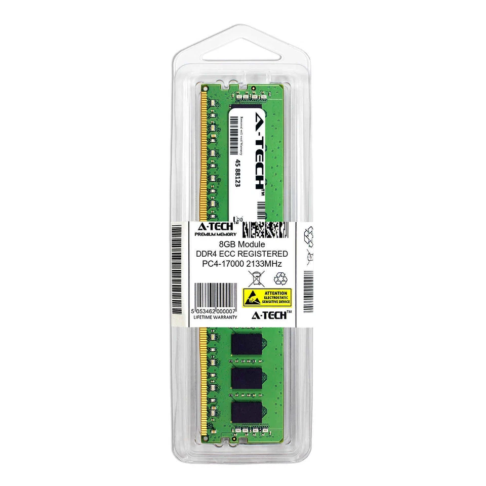 8GB DDR4 PC4-17000R RDIMM (Hynix HMA41GR7MFR4N-TF Equivalent) Server Memory RAM - Image 2 of 2