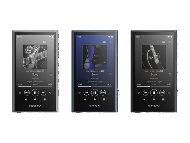 Sony Walkman NW-A306 A300 Series Variation Color Black Blue Grey