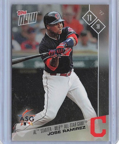 2017 Topps Now AS-11 José Ramírez