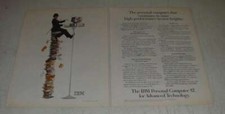 1986 IBM Personal Computer AT Ad - Raise To New Heights