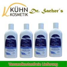 Totes Meer-Salz Körperlotion 4 x 250ml mit Sanddorn-Extrakt von Dr. Sachers