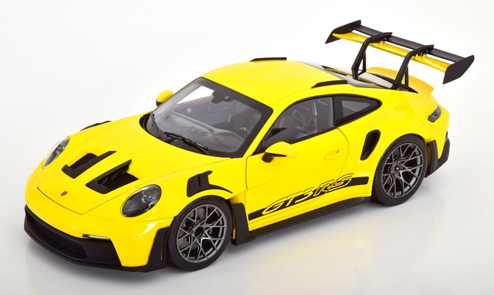 ミニカー Norev 1/18 Porsche 911 GT3 2021 Yellow 1/18 Norev 2021 Porsche 911 992 GT3 Touring (Yellow) Diecast