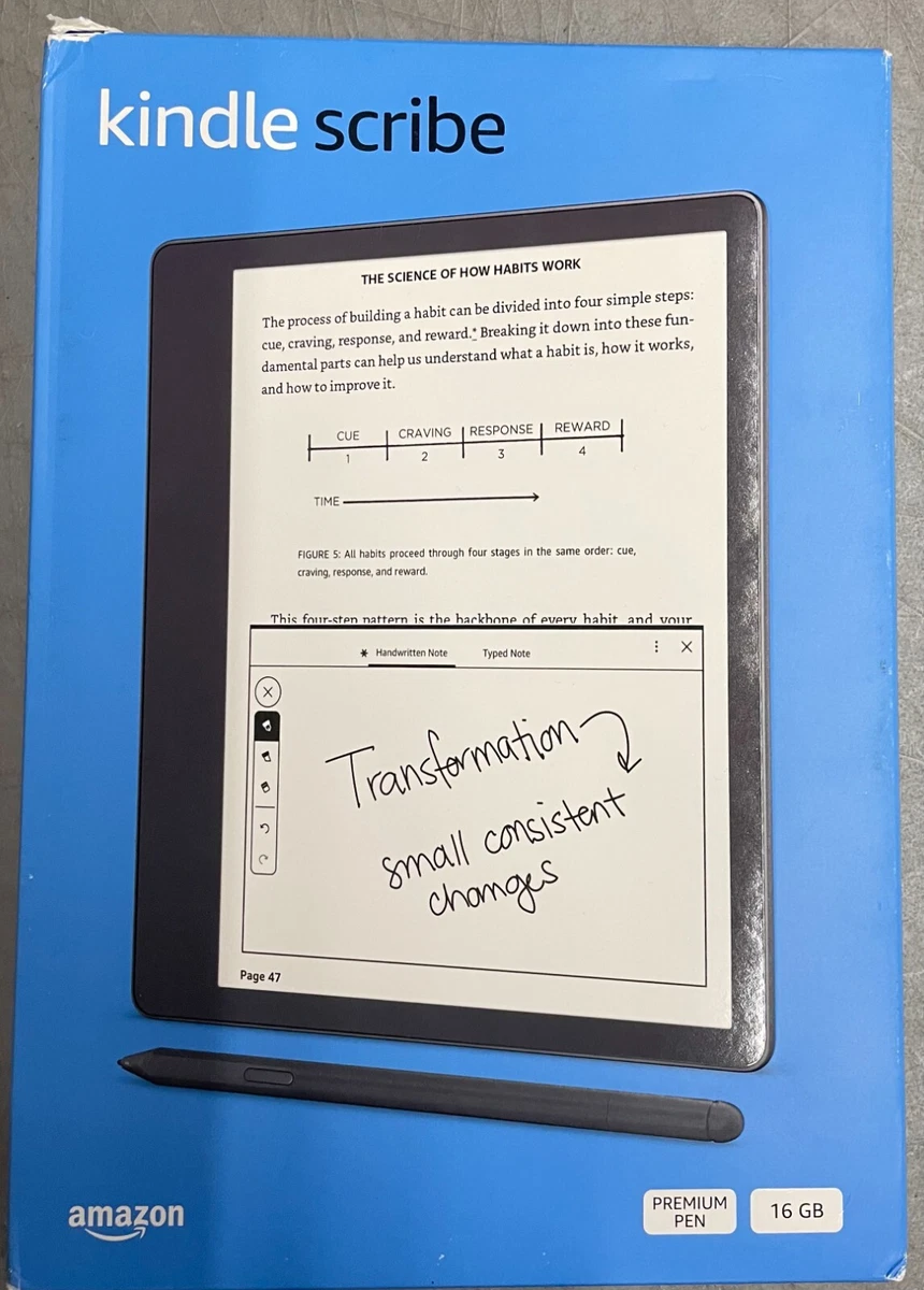 kindle scribe 16gb Wifi Only With Premium Pen Included NEW FACTORY SEALED