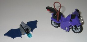 6858 LEGO Batman Catwoman Catcycle Chase 100% Complete box Instructions EX COND