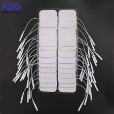40 replacement 2x2 pads for Santa Medical Pulse Massager Electronic Tens Units