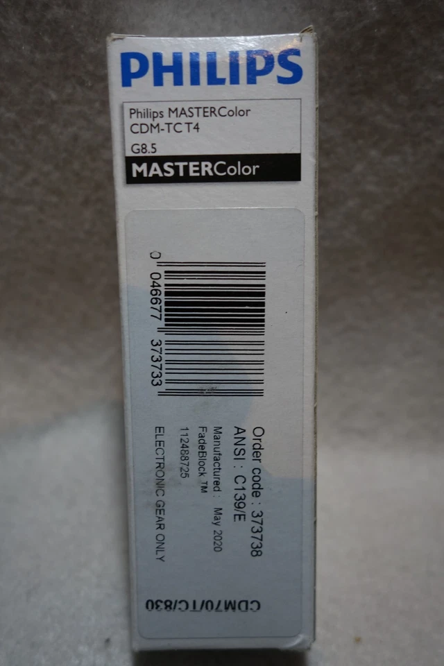 Philips Mastercolor CDM-TCT4 G8.5 CDM70/TC/830 - Image 2 of 2
