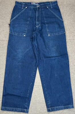 #ad #ad Propain Urban Culture Contest Vtg Rare Men Y2K Baggy Jean Size 34 Actual 34x31 $149.99