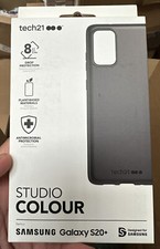 Image of Samsung Galaxy S20+ GENUINE TECH 21 STUDIO COLOUR Phone Case Black T21-7687 NEW