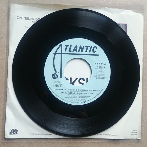 RAY PARKER JR One Sunny Day Dueling Bikes PROMO 45 7" Vinyl Record POP SOUL - Picture 4 of 4