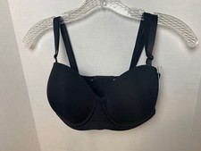 NWT Wacoal Sz 34DD Red Carpet Strapless Full Busted Underwire Bra 854119 Black