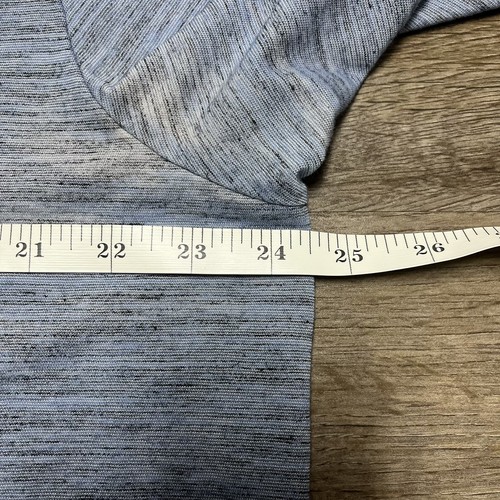 Travis Mathew Men’s Heathered Polo Shirt Blue Grey Golf Performance Athletic 2XL - Picture 9 of 13