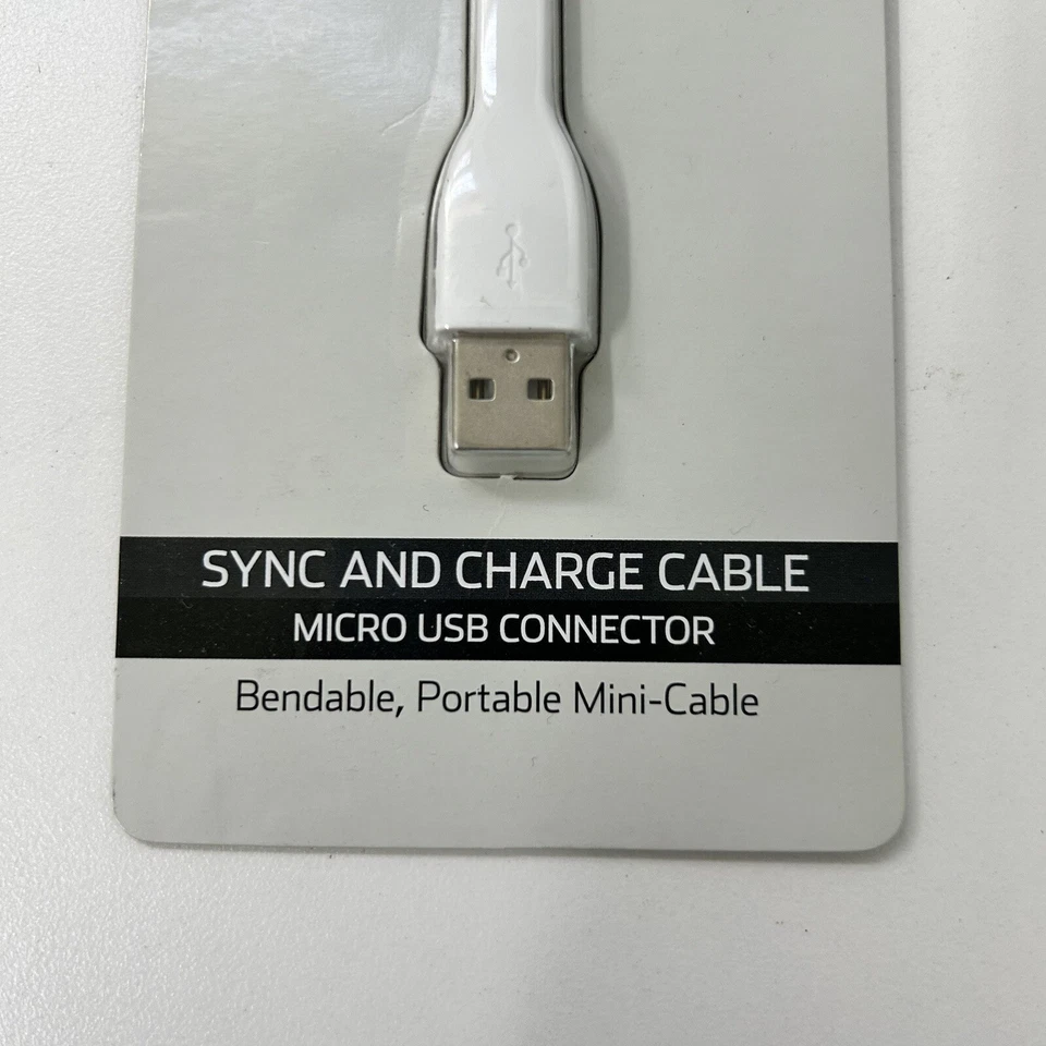 NEW Onn Sync And Charge Cable Micro USB Connector Android Smartphone, Camera - Image 4 of 4