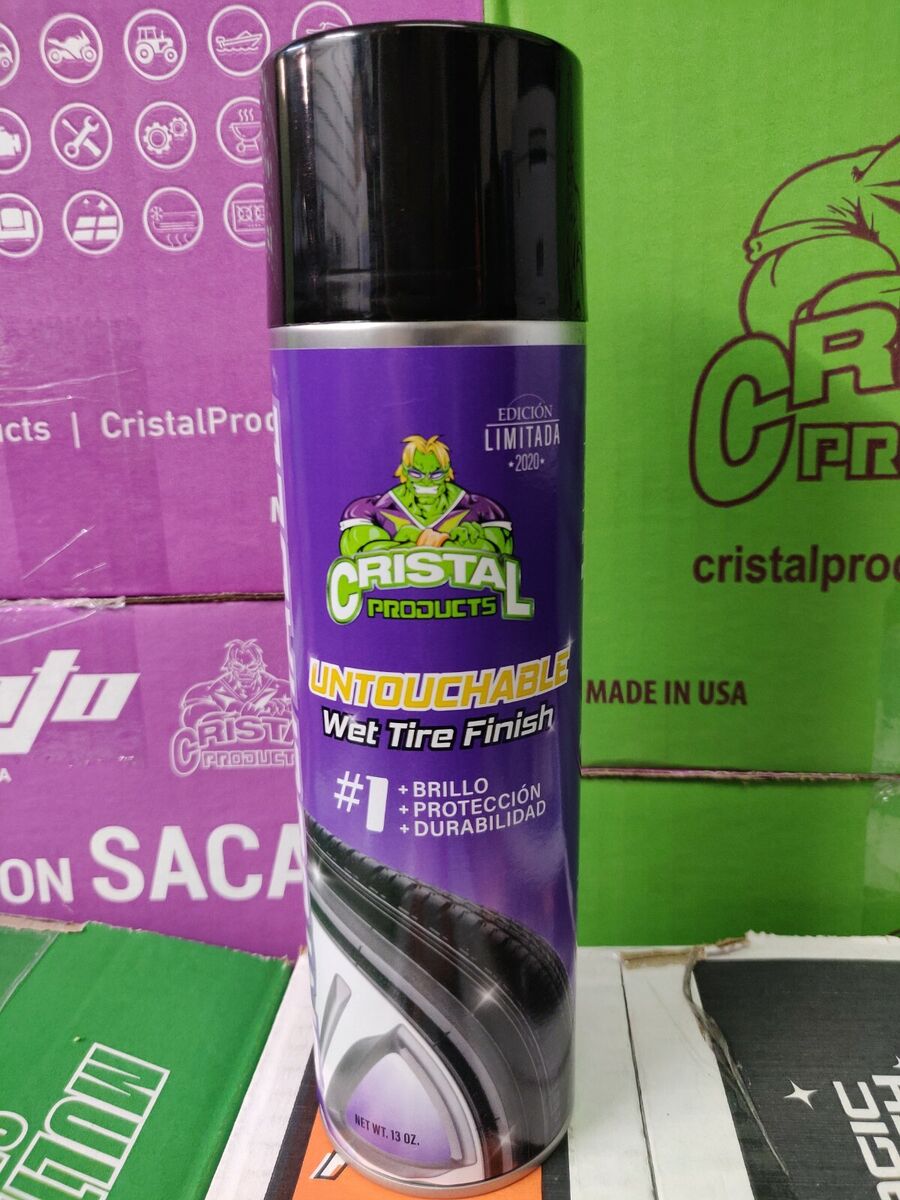 Cristal Products Untouchable Wet Tire Finish Spray 13oz