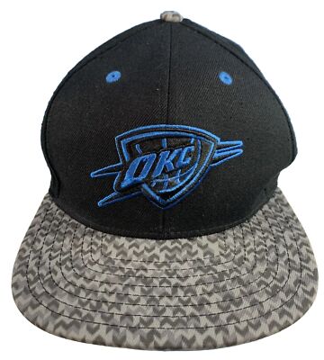 Adidas OKC Oklahoma City Thunder NBA Adult Snapback Adjustable Cap / Hat