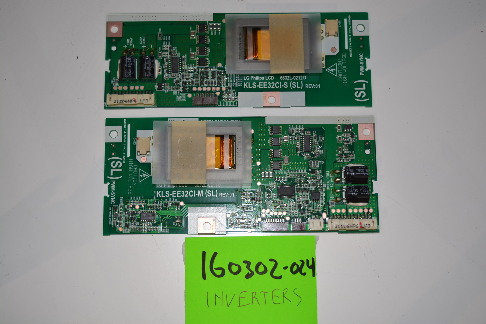 Vizio VX32L HDTV Inverters KLSEE32CIM (SL) REV1 ; KLSEE32CIS (SL