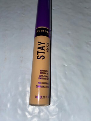 Rimmel London Stay Matte Concealer, 312 Buff, 0.23 Fluid Ounce