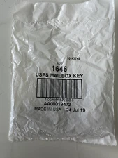 Ilco  1646 Key Blanks / Mail Box Key /  Ilco USA USPS Mailbox Key Pack Of 10 