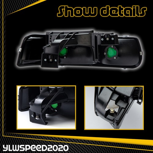 Fit For 99-06 Chevy Silverado GMC Sierra Headlights & Signal Light & Brake Light - Picture 15 of 20