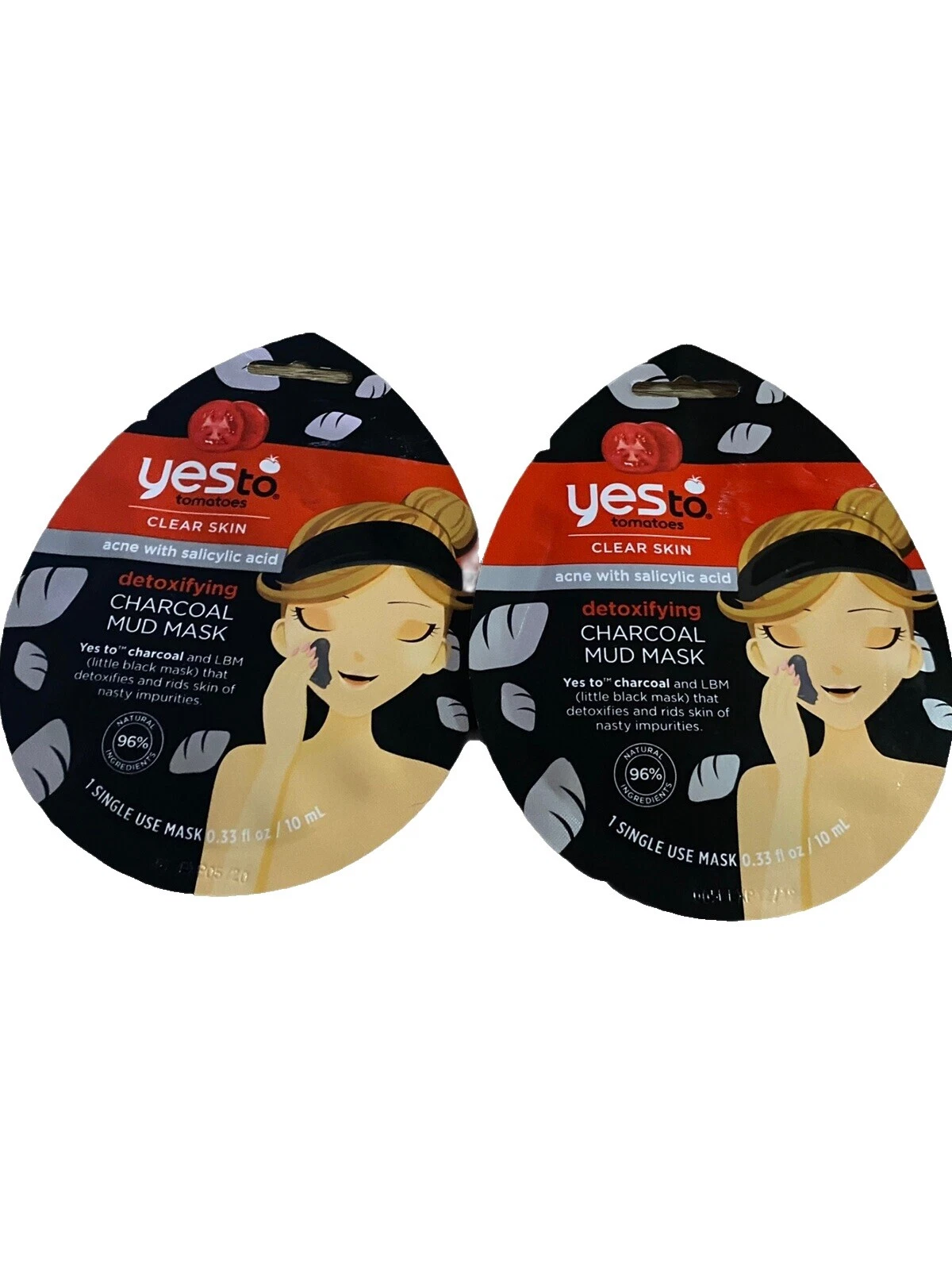 YES TO Charcoal Travel Size Skin Masks