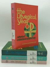 THE LITURGICAL YEAR - Adrian Nocent - 1977 - 4 vol - Catholic liturgy