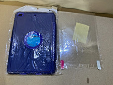 Apple iPad MINI 1/2/3 Blue Protective Hard Plastic Case Cover 7.9 Inch