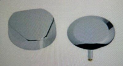 Geberit Traditional TurnControl Trim Kit - Polished Chrome For Concealed Bath Waste & Overflow - View #11